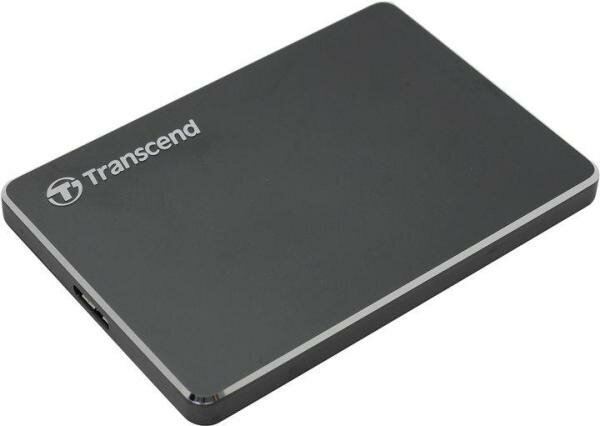 Внешний жесткий диск 2.5 2 Tb USB 3.0 Transcend StoreJet 25 TS2TSJ25C3N серый