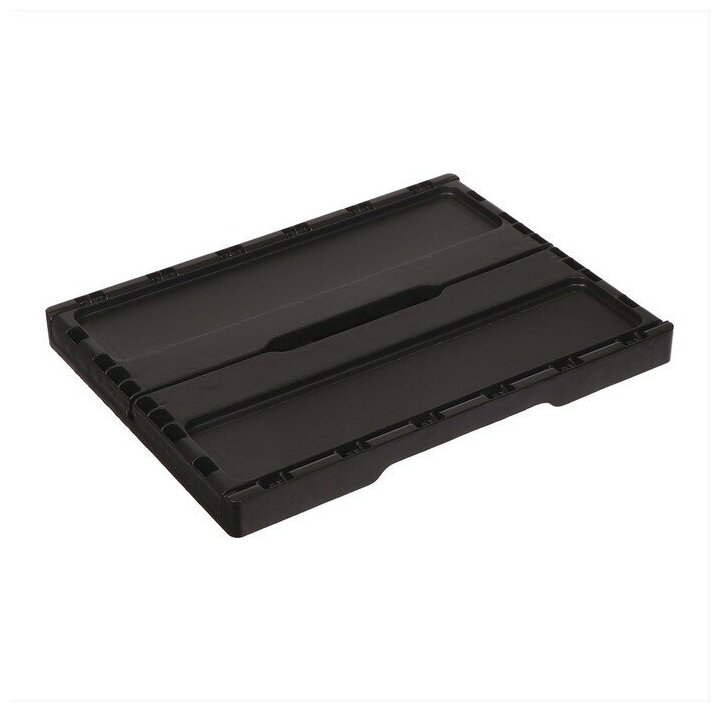 Ящик складной, пластиковый, 40 × 30 × 17 см, чёрный - фотография № 5