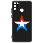 Чехол-накладка Krutoff Soft Case Армия России для Honor 9A черный - изображение