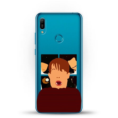 фото Силиконовый чехол alone на huawei y6 (2019) andy & paul