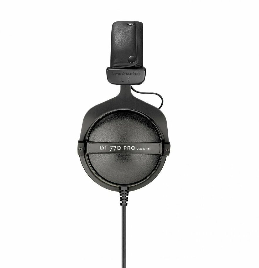 Наушники Beyerdynamic DT 770 Pro (250 Ohm), черный/серый - фотография № 16