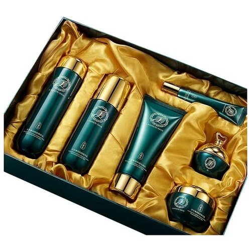 Images Косметический Набор Женский для Ухода за лицом Ganoderma Роскошный Увлажняющий Линчжи (6 предметов)