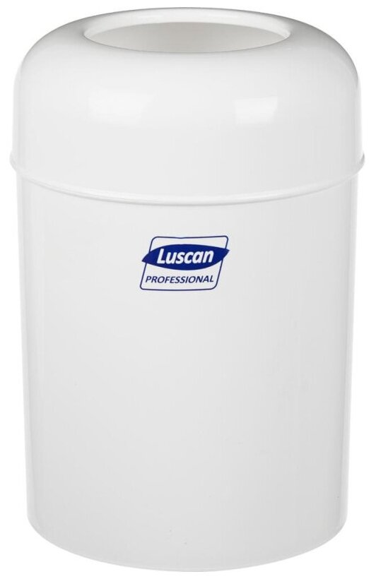 Ведро для мусора Luscan Professional 15л белое 3522W