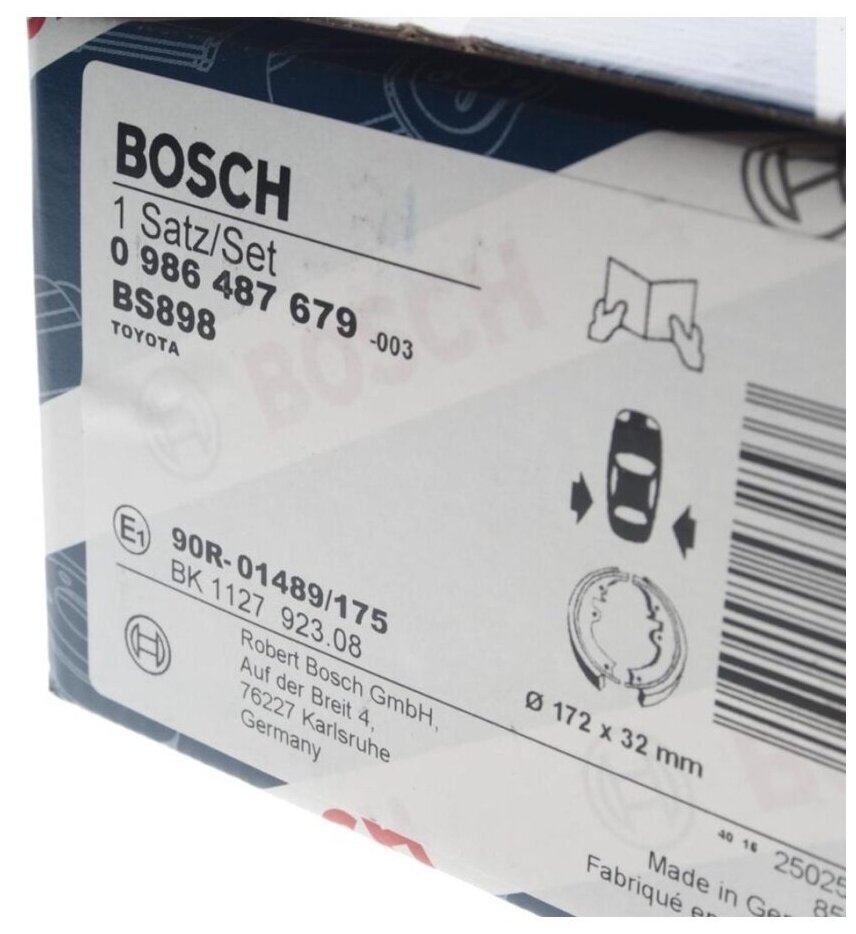 Тормозные колодки Bosch - фото №5
