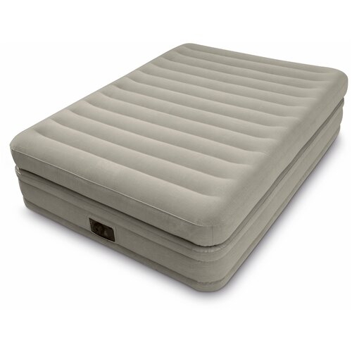 фото Надувная кровать intex prime comfort elevated airbed (64446), серый