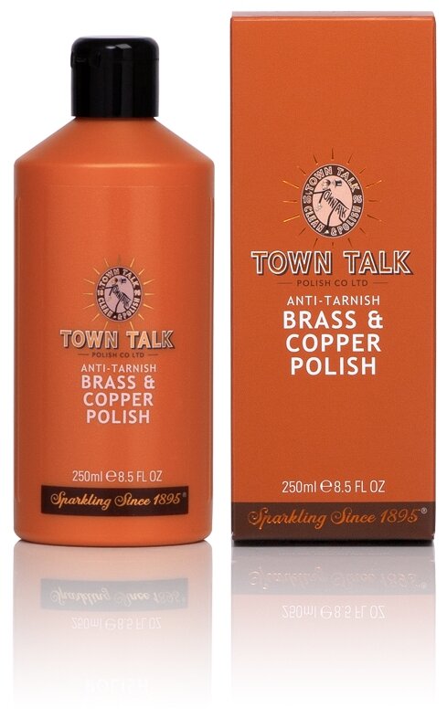 фото TT109 Полироль для меди и латуни Town Talk Polish Brass & Copper Polish, 250 мл