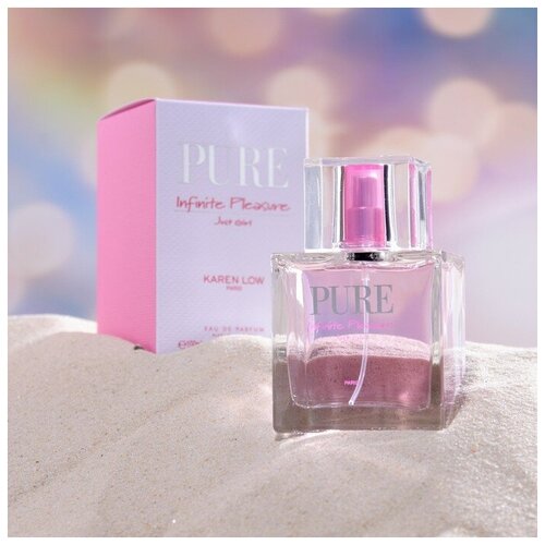 Парфюмерная вода женская Pure Infinite Pleasure Just Girl women, 100 мл karen low парфюмерная вода pure infinite pleasure just girl 100 мл 327 г