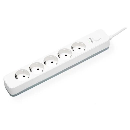 Сетевой фильтр Perfeo Power Stream 5 Sockets 5m White PF_C3967