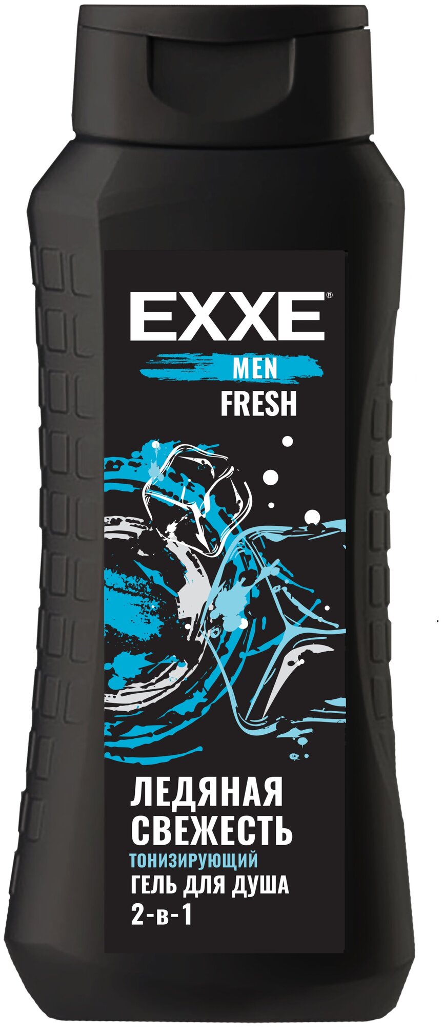 Гель для душа 2 в 1 EXXE Men Fresh Ледяная свежесть, 400 мл