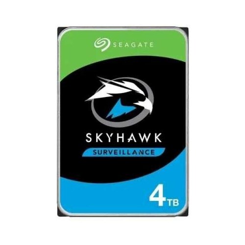 4TB Seagate Skyhawk ST4000VX016 Serial ATA III 5400 rpm 256mb для видеонаблюдения 1165000₽