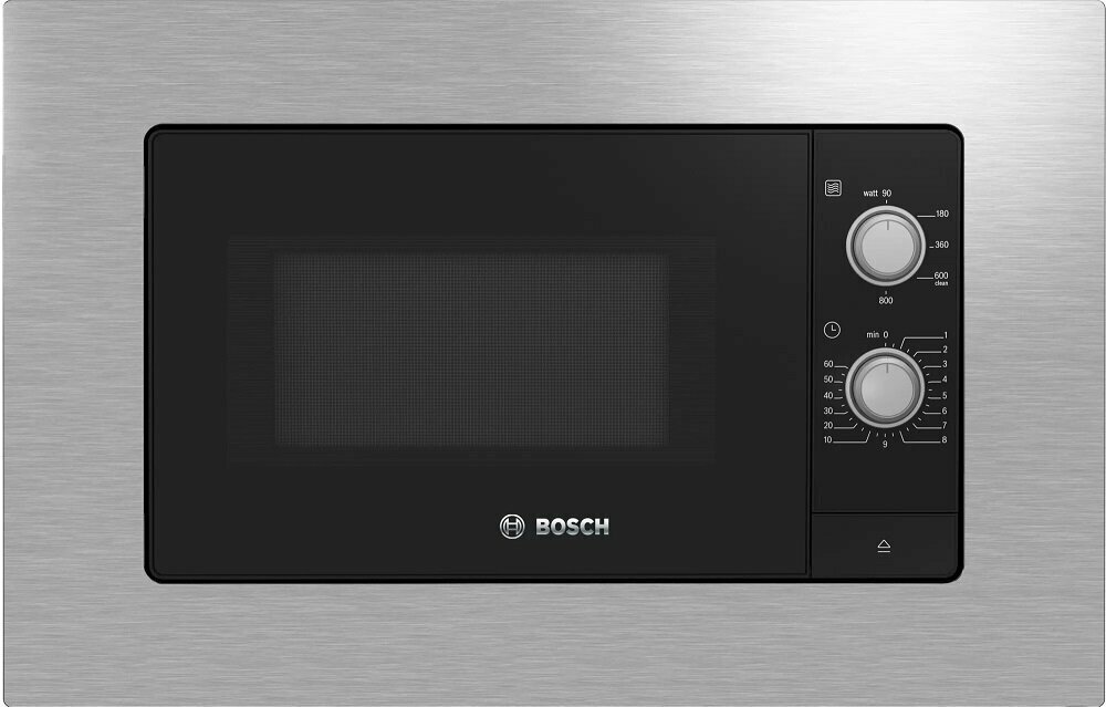Микроволновая печь Bosch BFL620MS3 20л. 800Вт нержавеющая сталь/черный (встраиваемая) - фотография № 10