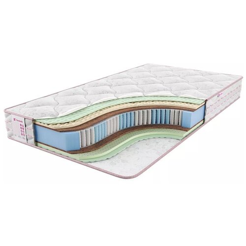 фото Матрас sontelle vivre tense royal, пружинный, белый