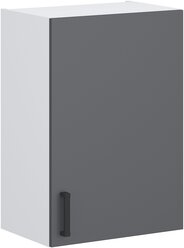 Кухонный модуль №18 шкаф верхний навесной ЛДСП 50х32х72см белый графит