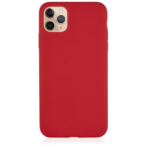 фото Чехол защитный vlp silicone сase для iphone 11 pro max, красный