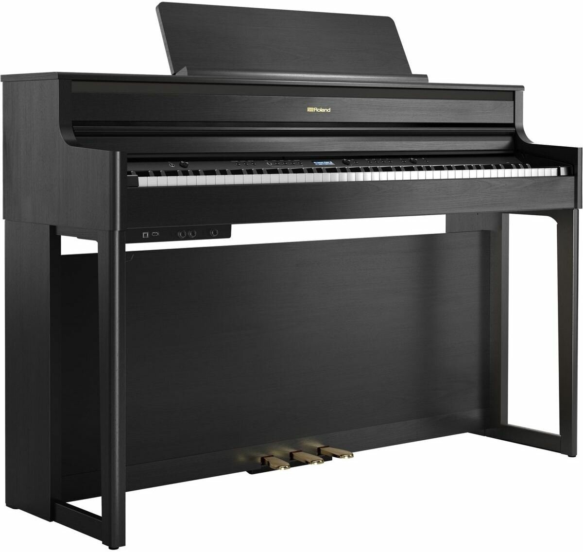 Roland HP704-CH + KSH704/2CH цифровое фортепиано, 88 клавиш, 384 полифония, 324 тембр (2-е коробки