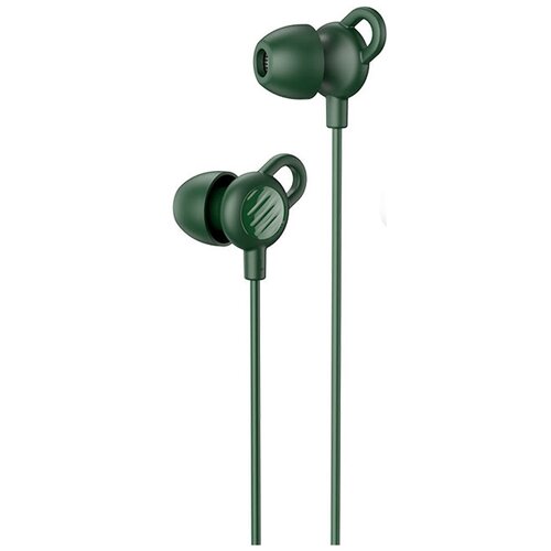 Наушники внутриканальные HOCO M89 Comfortable Jack 35мм 12 м цвет тёмный зелёный 45700₽