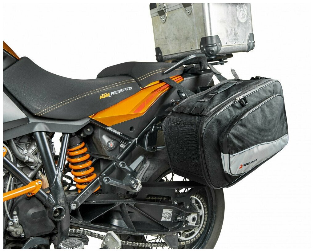 Боковые сумки для мотоцикла XL Evo (пара), объём 46-68 литров