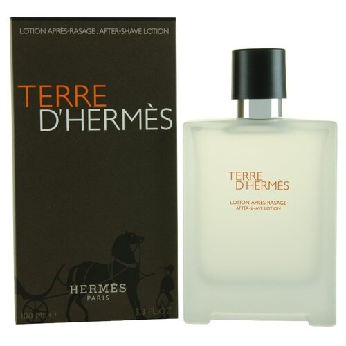 Лосьон после бритья Terre d´Hermes Hermes, 100 мл terre d hermes pour homme набор т вода 30мл т вода 125мл запаска