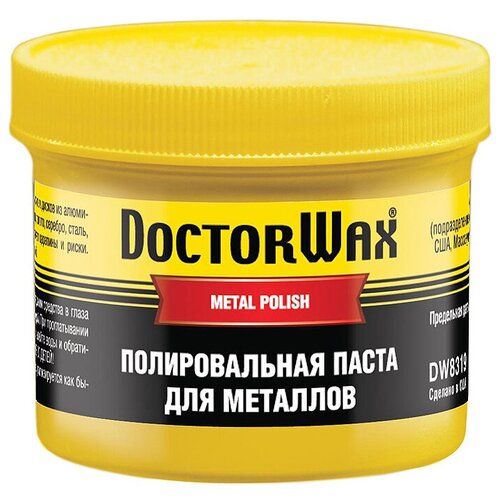 DoctorWax полировальная паста для металлов и хрома DW8319, 0.15 кг, 0.15 л