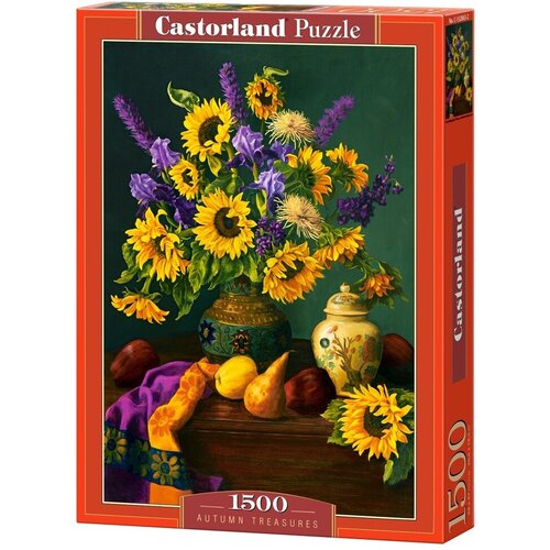 Пазл Castorland 1500 деталей, элементов: Осенние сокровища пазл castorland 500 деталей осенние цветы