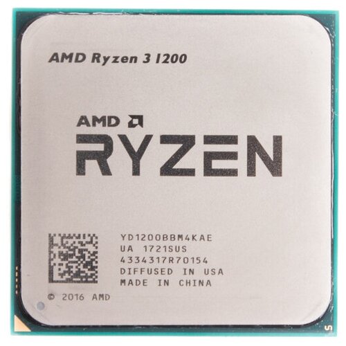 Процессор AMD Ryzen 3 1200 AM4, 4 x 3100 МГц, OEM