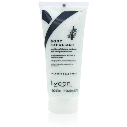 скраб для тела с волокнами бамбука маслами грейпфрута и лимона lycon body exfoliant 200 мл Lycon Скраб для Тела с Волокнами Бамбука, Маслами Грейпфрута и Лимона, 200 мл, 200 г