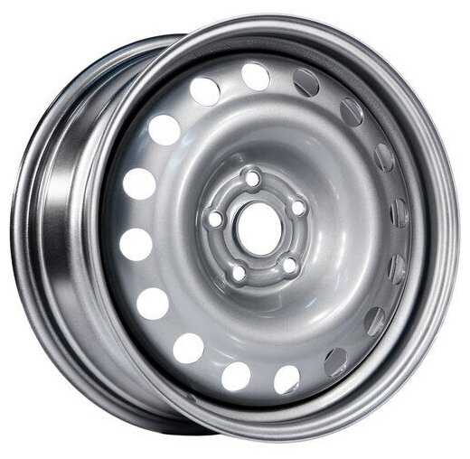 TREBL 9307696 Диск штампованный R15 6J 5x100/57.1 ET38 TREBL Silver 9307696