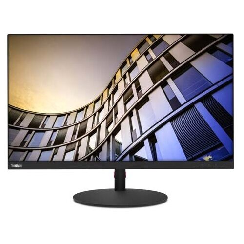 27 Монитор Lenovo ThinkVision T27p-10, 3840x2160, 60 Гц, IPS, черный 27 монитор lenovo thinkvision s27q 10 2560x1440 60 гц ips черный