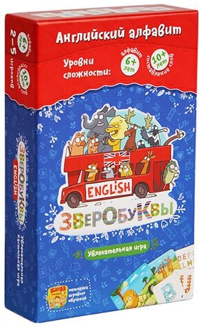 Игра настольная Зверобуквы English