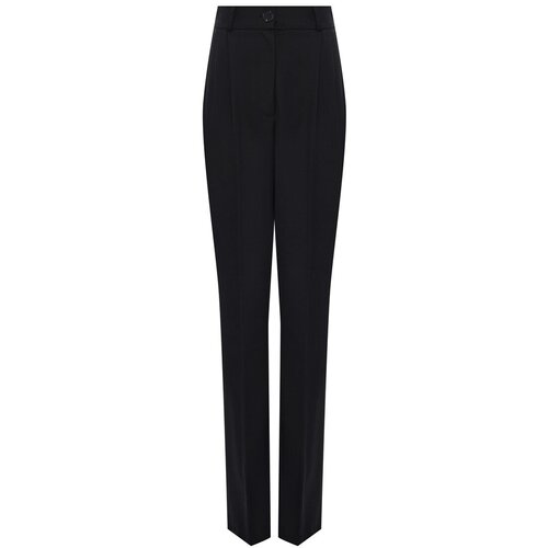 Брюки  LCKN, свободный силуэт, размер xs, черный