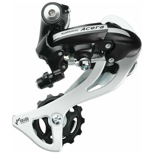 Переключатель задний SHIMANO Acera M360 SGS 7/8 ск черный переключатель задний shimano acera m360 sgs 7 8 ск б уп серебристый