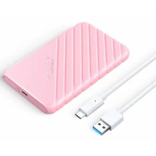 Box для жесткого диска, салазка для HDD ORICO-2.5 USB3.1 Gen1 Type-C Hard Drive Enclosure Pink