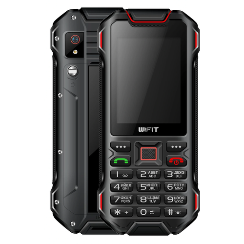 WIFIT G246-2G, 2 SIM, черный/красный