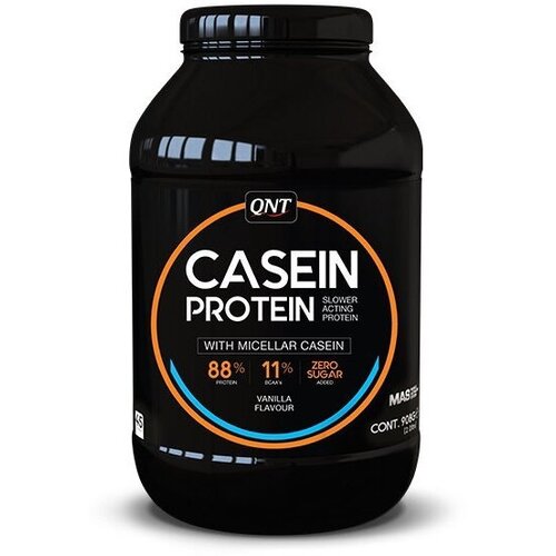 QNT Casein Protein, 908 g (шоколад бельгийский) сывороточный протеин со вкусом ванили qnt delicious whey protein powder vanilla 908 г