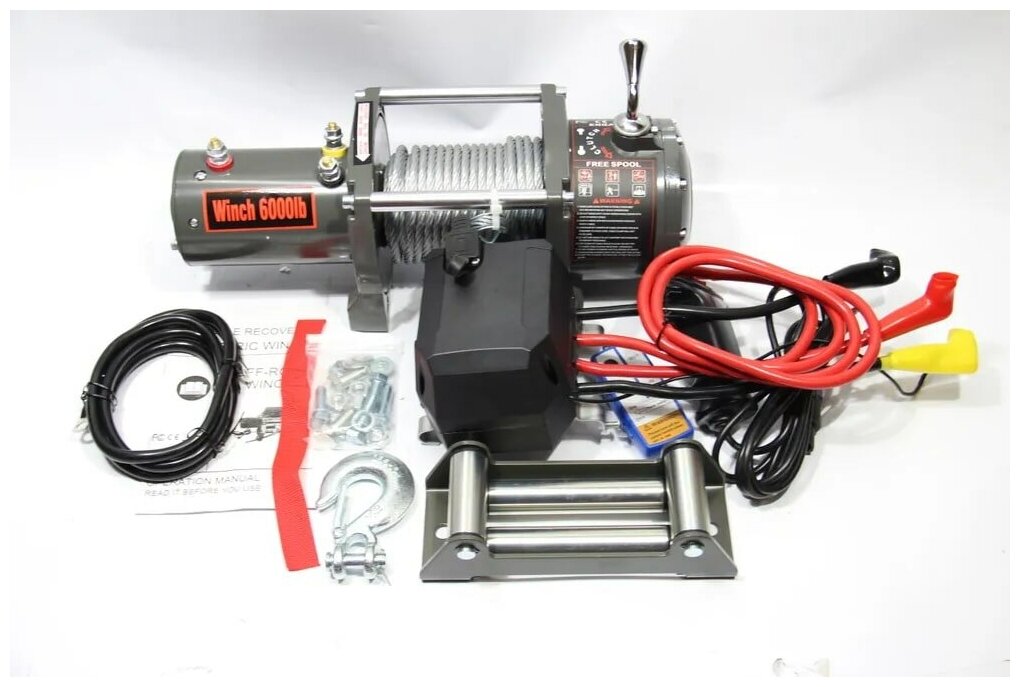    6000 LBS /  2722  / 12V Electric Winch   