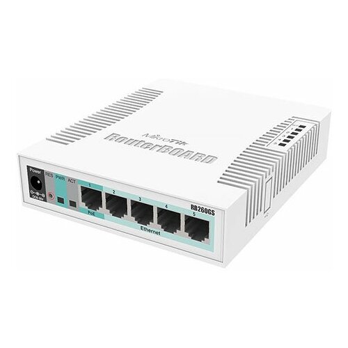 Коммутатор Mikrotik CSS106-5G-1S (RB260GS)