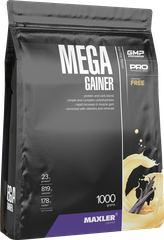 Гейнер Maxler Mega Gainer 1 кг - Ваниль