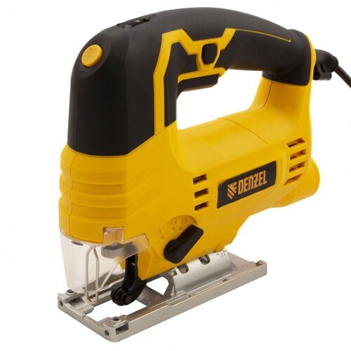 Электролобзик Denzel JS-80 650 Вт желтыйчерный 6050₽