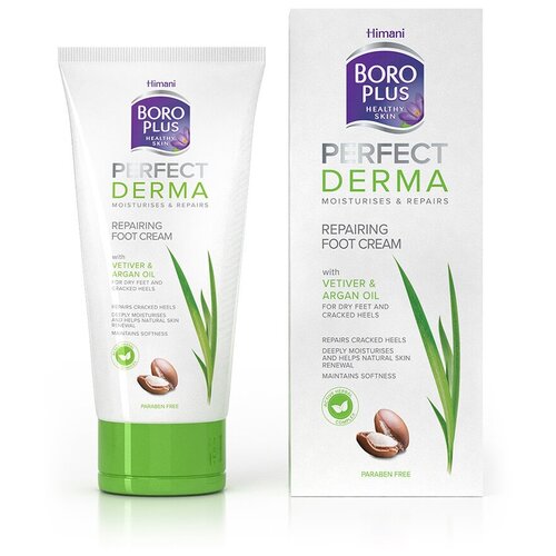 Боро Плюс Perfect derma Крем для ног Интенсивное восстановление с ветивером и аргановым маслом 75 мл 50 г 1 уп 321₽