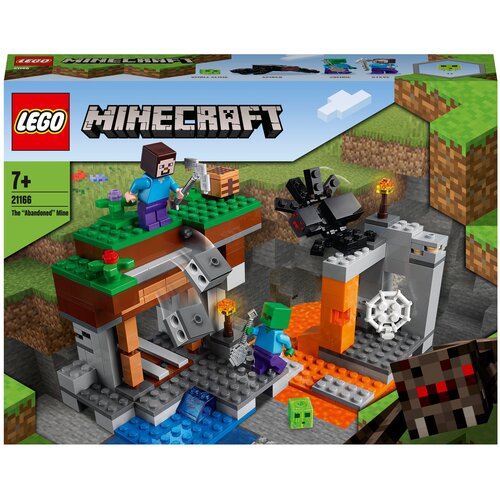 конструктор lego ® minecraft™ 21257 схватка с пожирателем Конструктор LEGO Minecraft 21166 «Заброшенная» шахта, 248 дет.