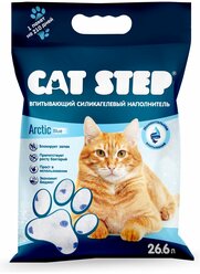 Впитывающий наполнитель Cat Step Arctic Blue 26,6 л 11.7 кг