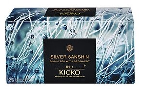 Чай черный Kioko Silver sanshin в пакетиках, 25 пак.