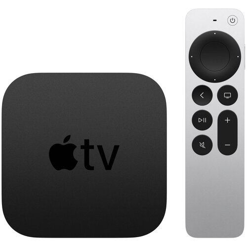 Комплект Медиаплеер Apple TV 4K 32GB Black (черный) + Адаптер питания 2-pin Terminator