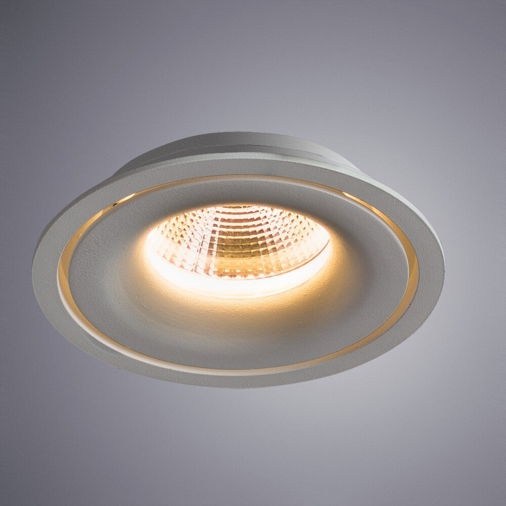 Встраиваемый светильник Arte Lamp Apertura A3307PL-1WH, LED, кол-во ламп:1шт, Белый