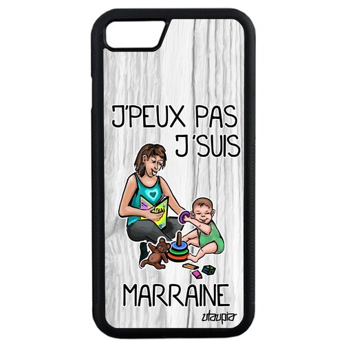 фото Чехол для мобильного iphone se 2020, "не могу - стала крестной!" юмор семья utaupia