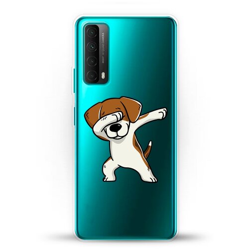 фото Силиконовый чехол swag бигль на huawei p smart 2021 andy & paul
