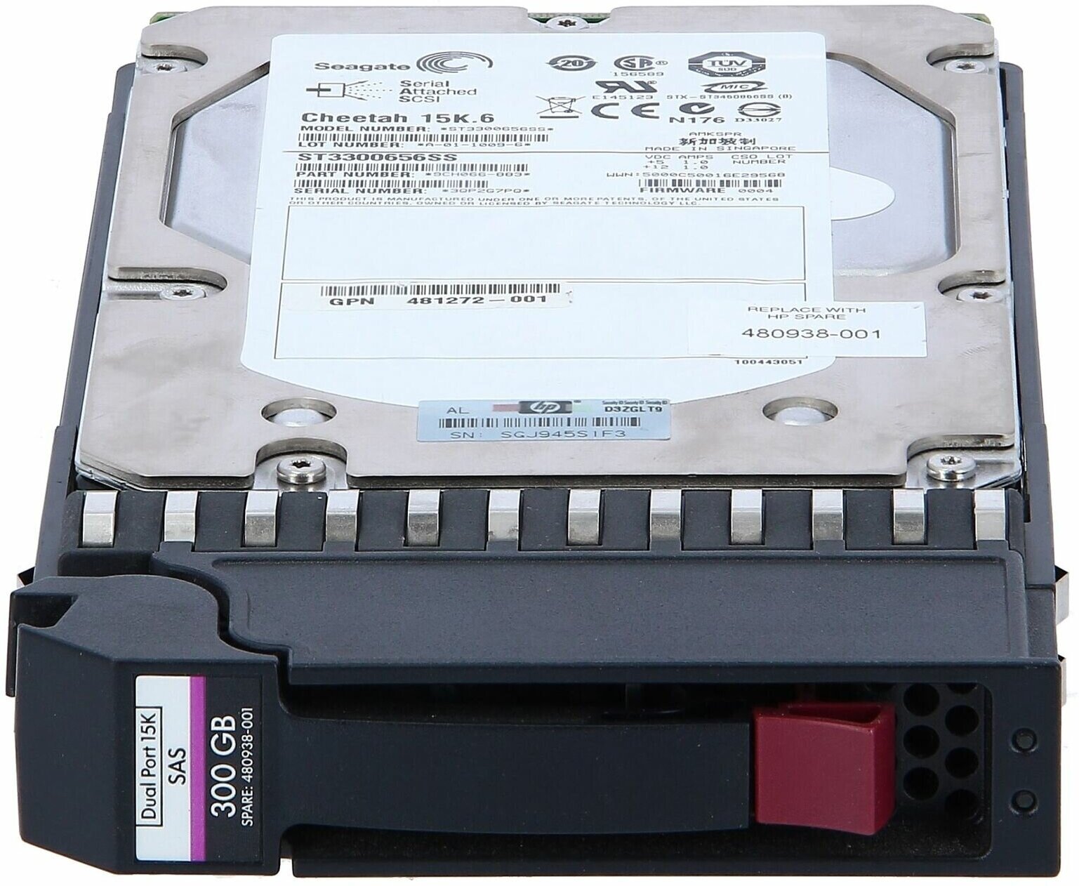 Жесткие диски HP Жесткий диск AP858A HP P2000 300GB 6G SAS 15K rpm LFF DP Hard Drive