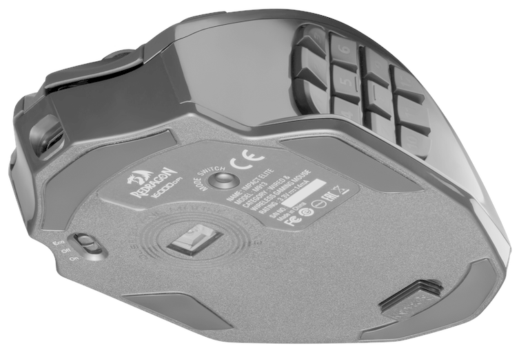 Игровая мышь беспроводная Redragon Impact Elite 20 кнопок 16000 dpi