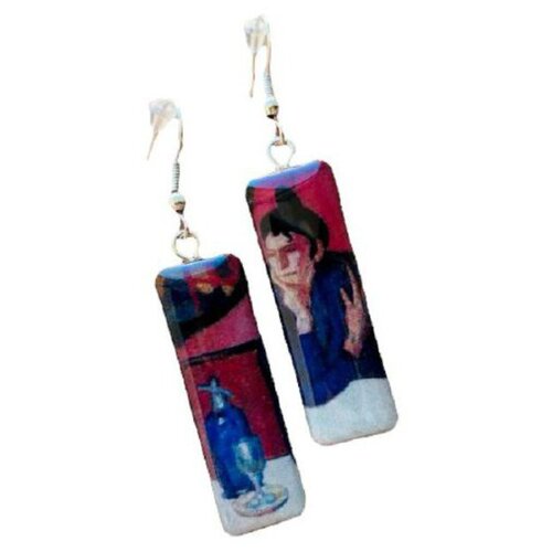 Серьги с подвесками Ручками-Ручками, розовый