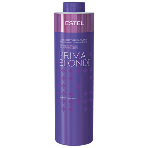 Купить ESTEL бальзам Prima Blonde Серебристый для холодных оттенков блонд для светлых волос, 1000 мл